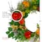 20" Orange & Yellow Ranunculus & Rose Spring Wreath